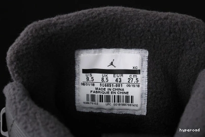 Hyperoad JORDAN 12 BLACK WINTERIZED AIR ANTHRACITE 0801